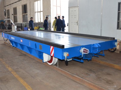 50 tonnellate di carrello di trasferimento di binario a prova di esplosione