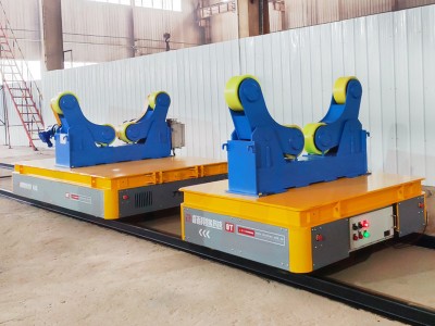 Carrello di trasferimento con binario speciale a prova di esplosione