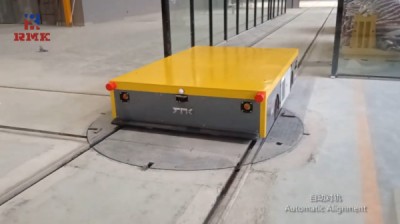 Carrello di trasferimento ferroviario automatizzato
