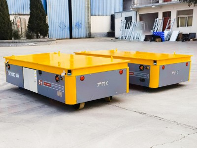 5 tonnellate di carrello di trasferimento senza pista omnidirezionale con sollevamento idraulico