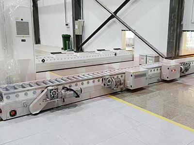 Piattaforma di trasporto ferroviario automatico RGV