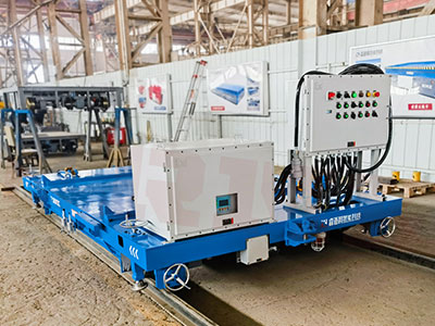 Carrello di trasporto elettrico a prova di esplosione da 15 tonnellate Applicare attrezzature aerospaziali