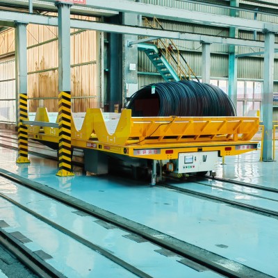 10 tonnellate a forma di V un carrello di trasferimento automatico RGV RGV
