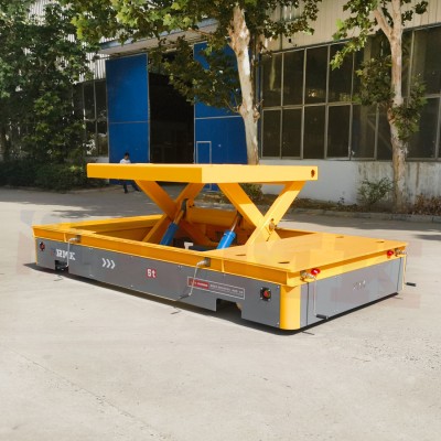 Carrozza di trasferimento della ruota di guida mobile omnidirezionale 5 Tons Scissor Lift