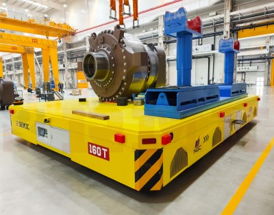 160 tonnellate di carrello di trasferimento di sterzo omnidirezionale
