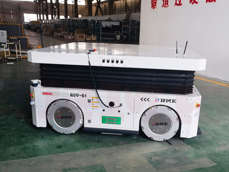 Navigazione ibrida McNamm Wheel AGV