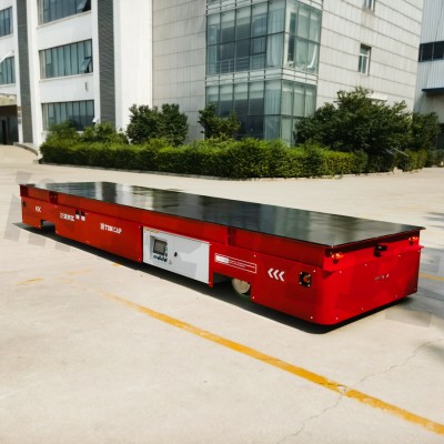 10 tonnellate di carrello di trasferimento elettrico senza pista