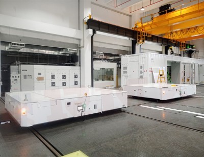 40 tonnellate di trasferimento ferroviario automatico