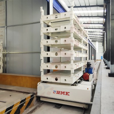 Carrello di trasferimento ferroviario automatizzato per il trasporto industriale