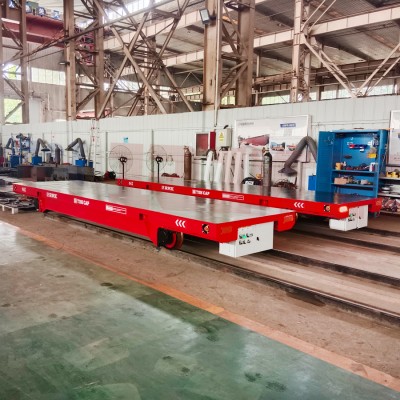 Trasferimento ferroviario carrello manutenzione industriale e attrezzature di trasporto Trolley ferroviario pesante