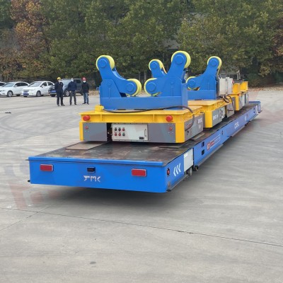 60 Tone Omnidirectional Mobile Trackless Steering Wheel Cart