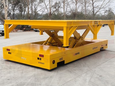 10 tonnellate di carrello trasferimento senza traccia con sollevamento da 800 mm