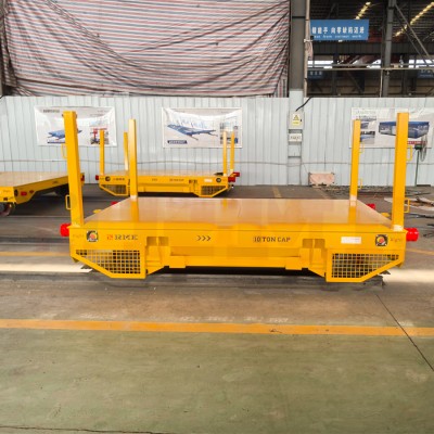 Carico pesante 10 tonnellate tubi in acciaio carrello trasferimento traccia