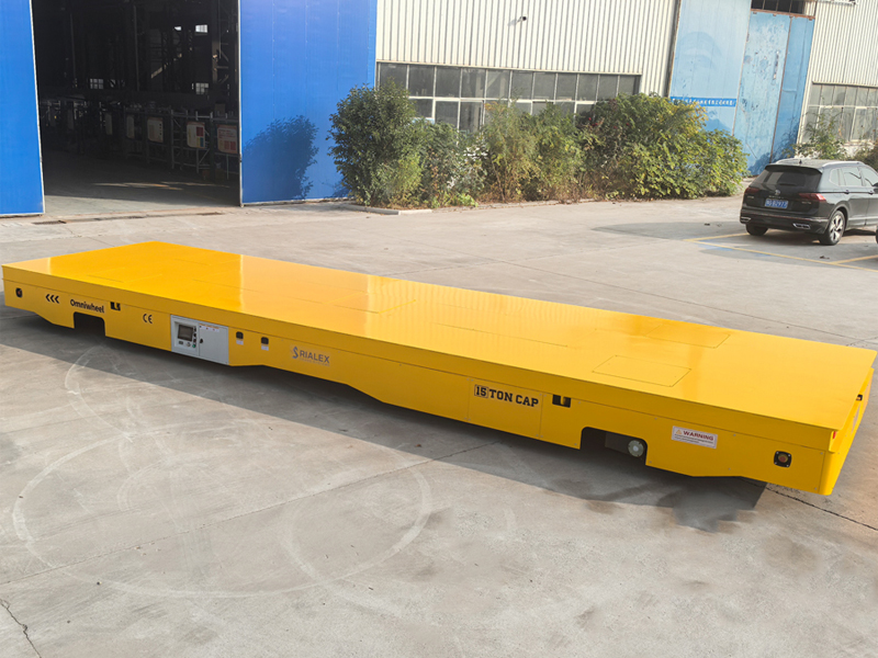 Carro di trasferimento batteria Omniwheel da 15 tonnellate