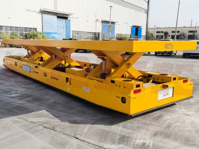 16 Tone Tri-Scissor Synchronous Lifting Omniwheel Carro di trasferimento